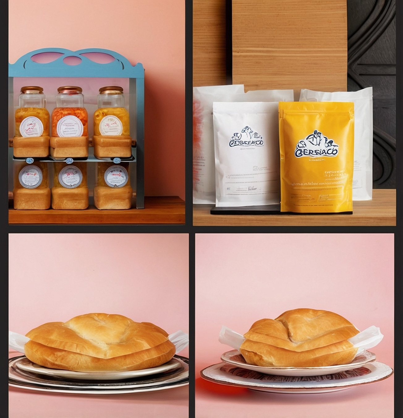 Servicio de entrega de pan auténtico